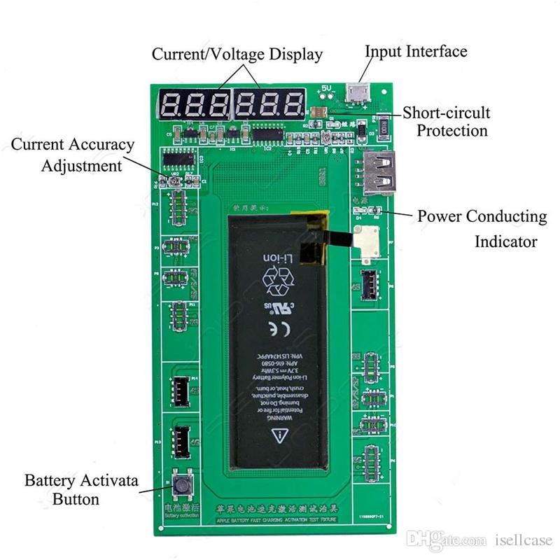 Universal Battery Tester Fast Charger Battery Activator For iPhone 4 To 6s+ Battery FoneFunShop   