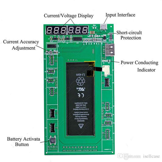 Universal Battery Tester Fast Charger Battery Activator For iPhone 4 To 6s+ Battery FoneFunShop   