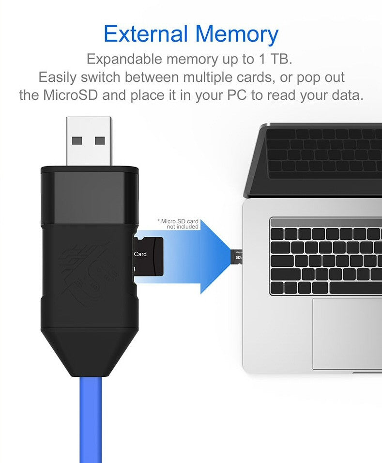 Smart Data Backup Cable Fast Charging Type C Connection SAVEBUDS Cable FoneFunShop   