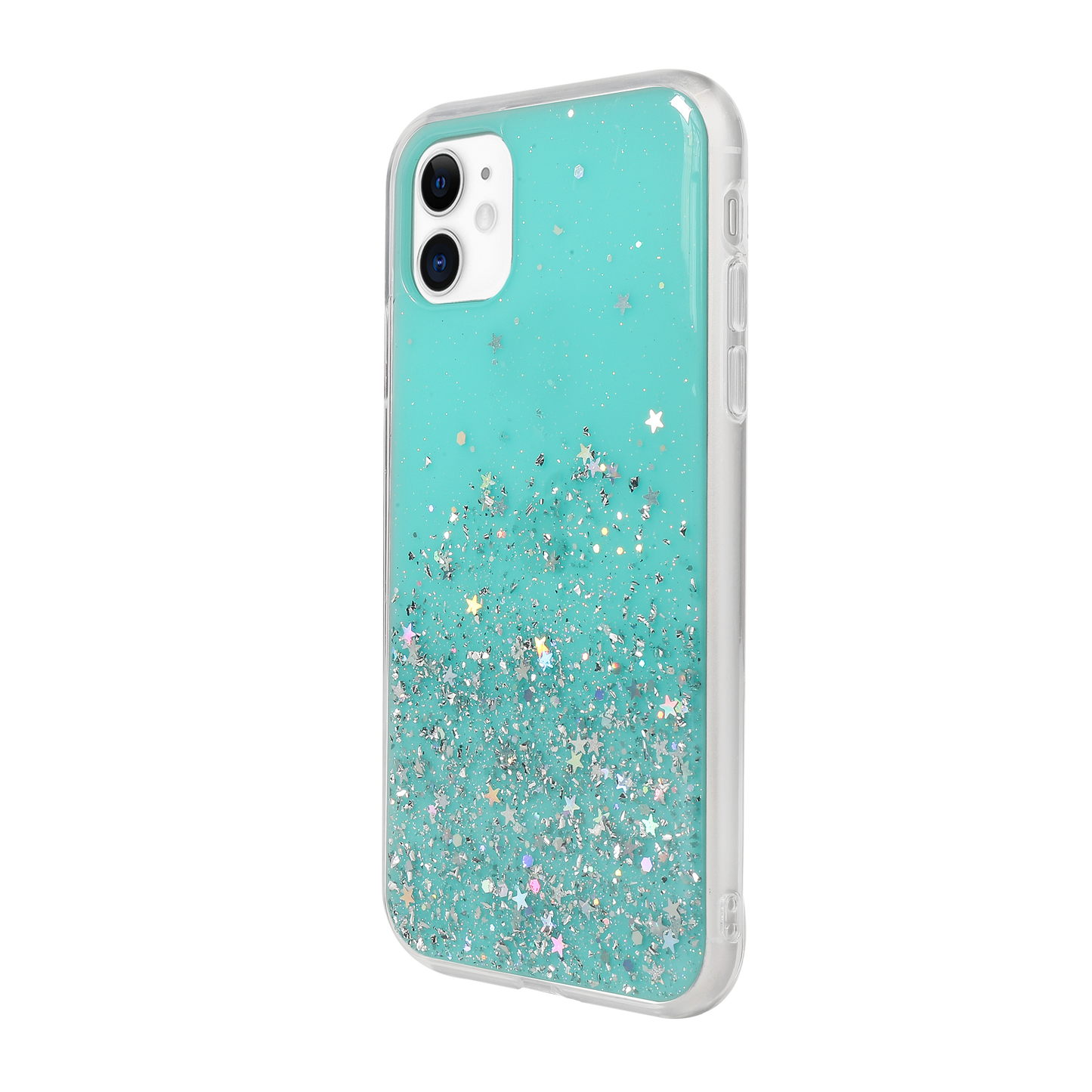 Case For iPhone 11 Switcheasy Blue Starfield Quicksand Style Case Cover FoneFunShop   