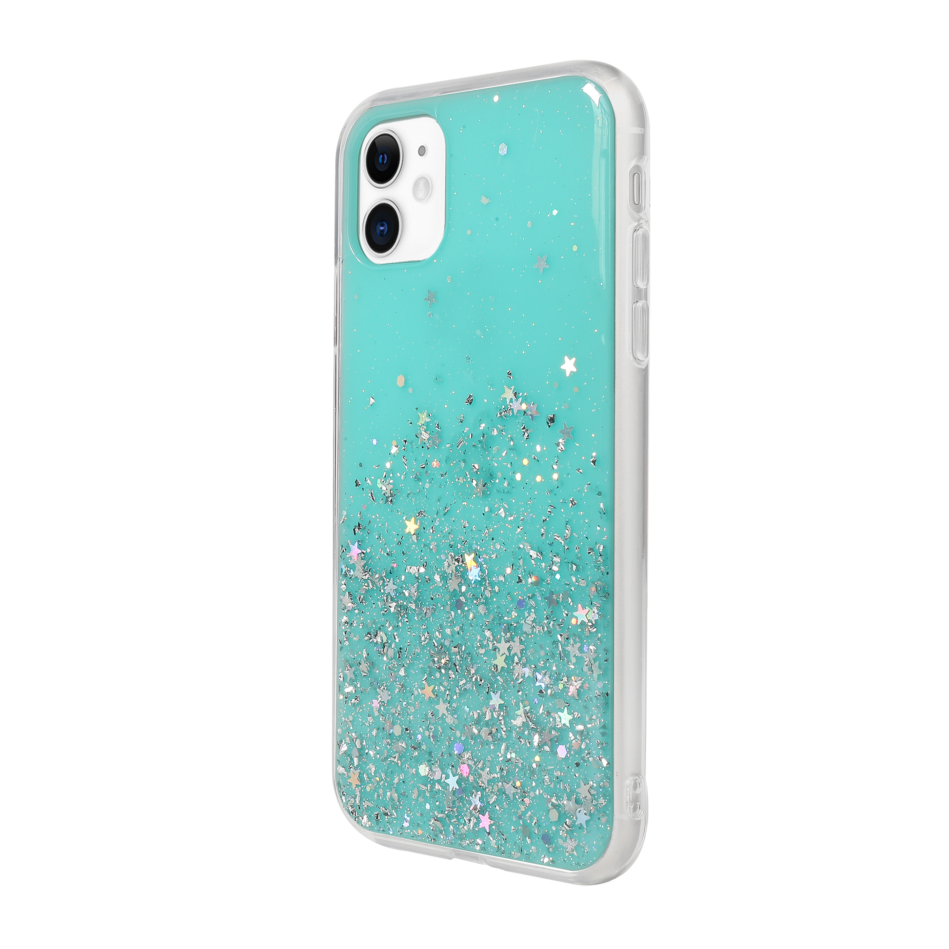 Case For iPhone 11 Switcheasy Blue Starfield Quicksand Style Case Cover FoneFunShop   