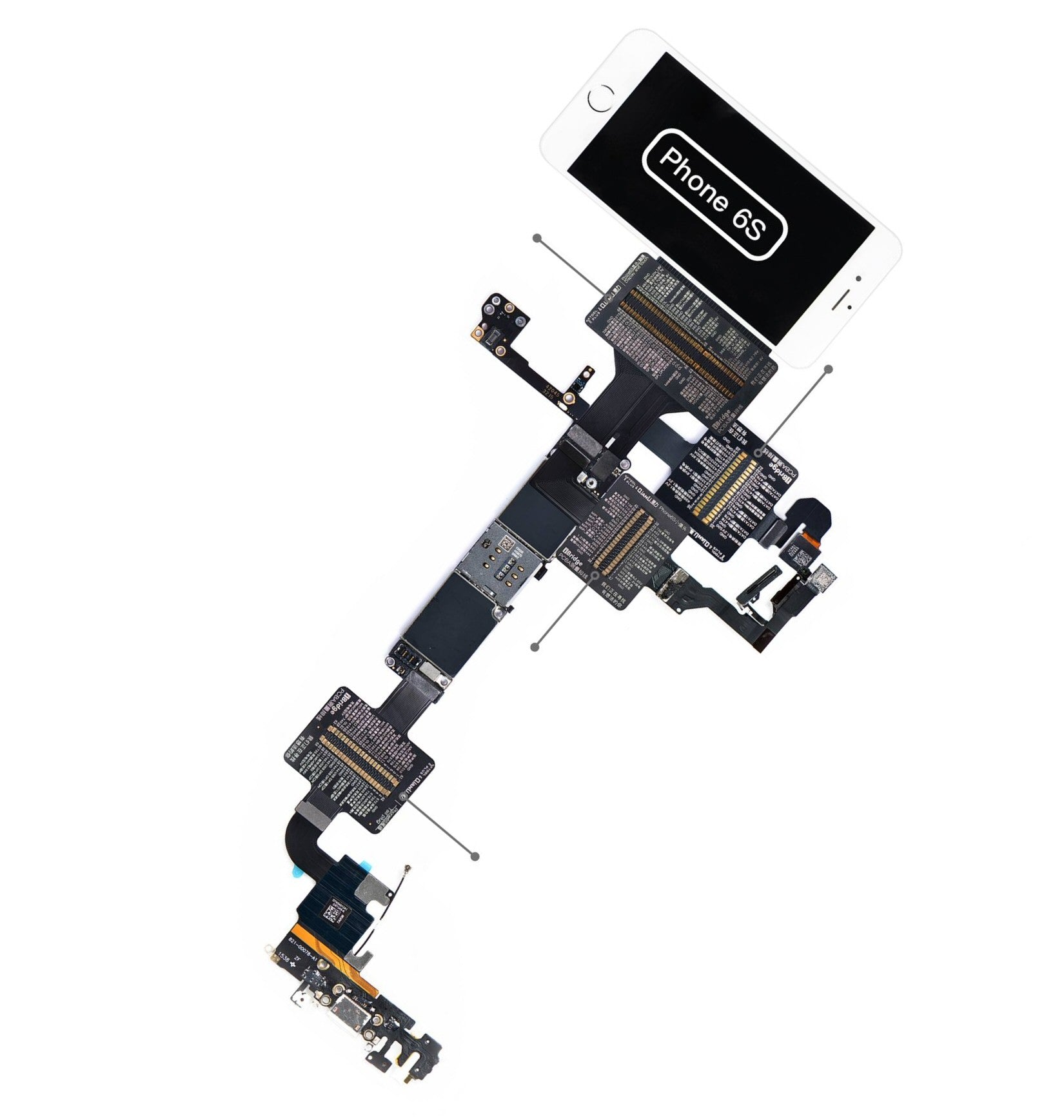 Logic Board Diagnostics Tool For iPhone 6s QianLi ToolPlus iBridge Tool FoneFunShop   