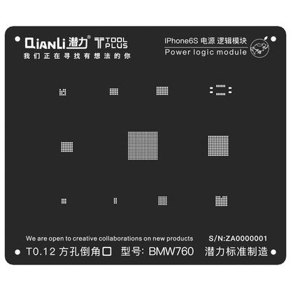 Stencil For iPhone 6s QianLi ToolPlus 3D For Power Logic Module Stencil FoneFunShop   