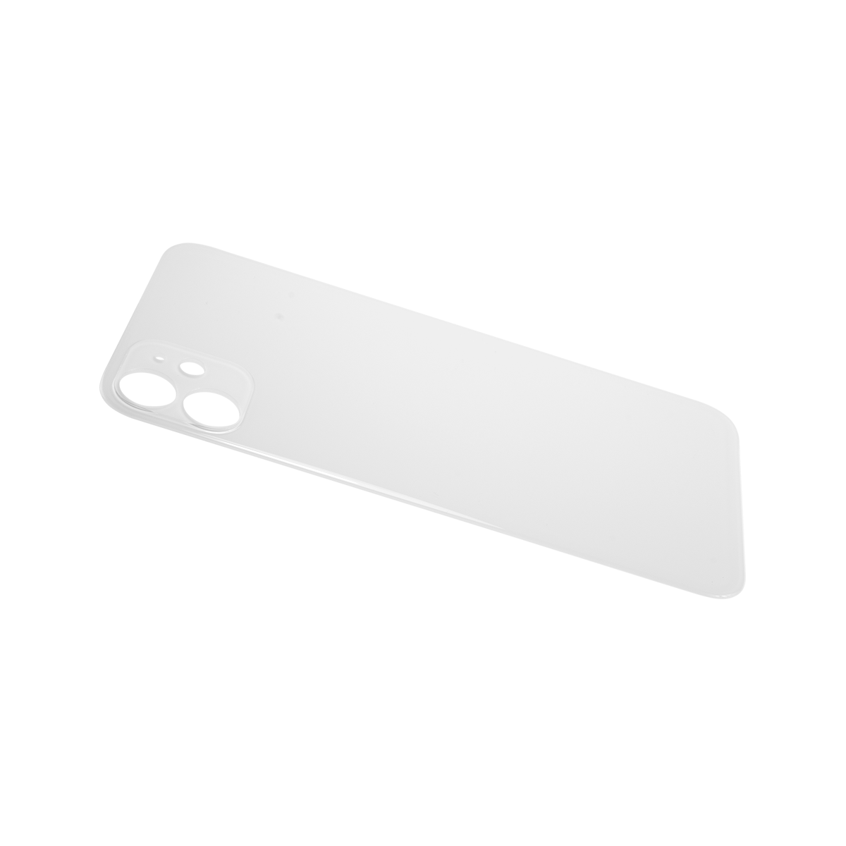 Glass Back For iPhone 11 Plain in White Glass Back FoneFunShop   