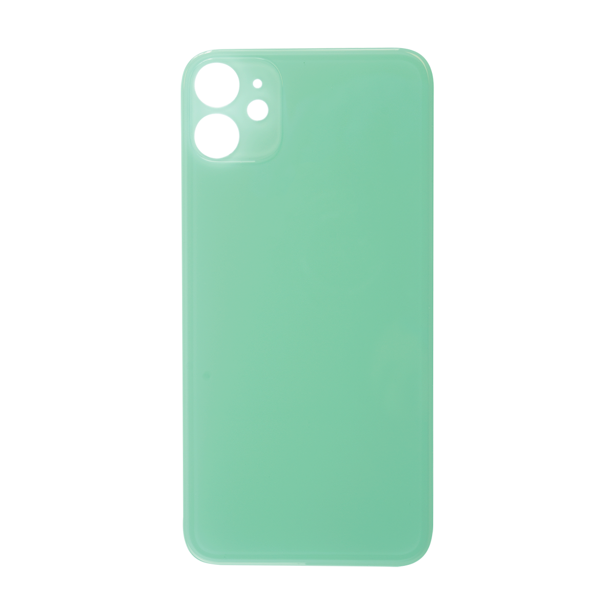 Glass Back For iPhone 11 Plain in Green Glass Back FoneFunShop   