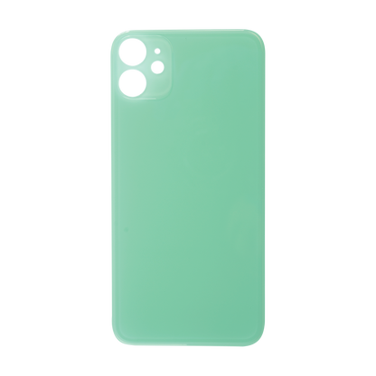 Glass Back For iPhone 11 Plain in Green Glass Back FoneFunShop   