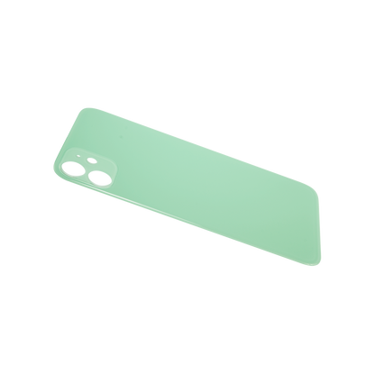 Glass Back For iPhone 11 Plain in Green Glass Back FoneFunShop   