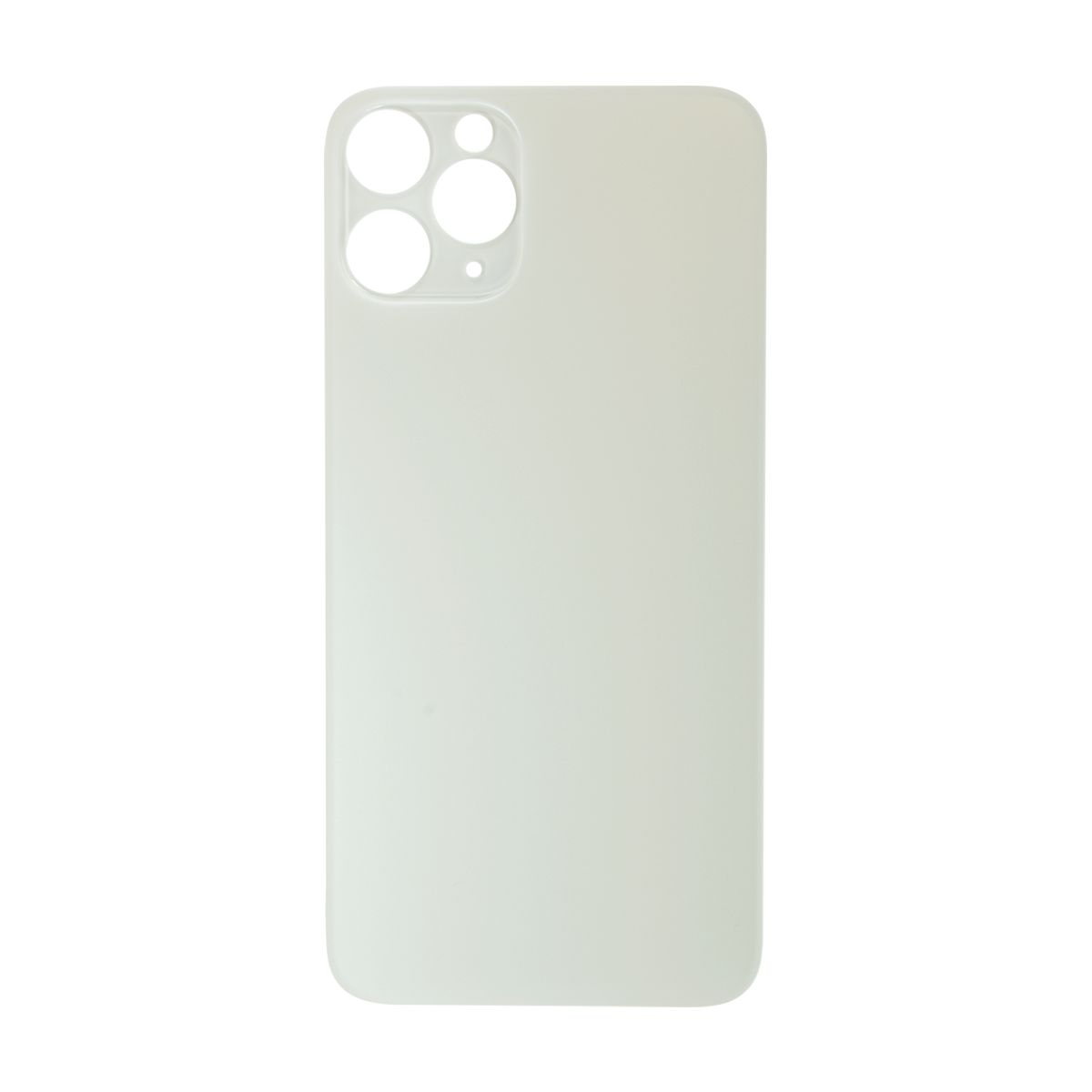 Glass Back For iPhone 11 Pro Plain in White Glass Back FoneFunShop   