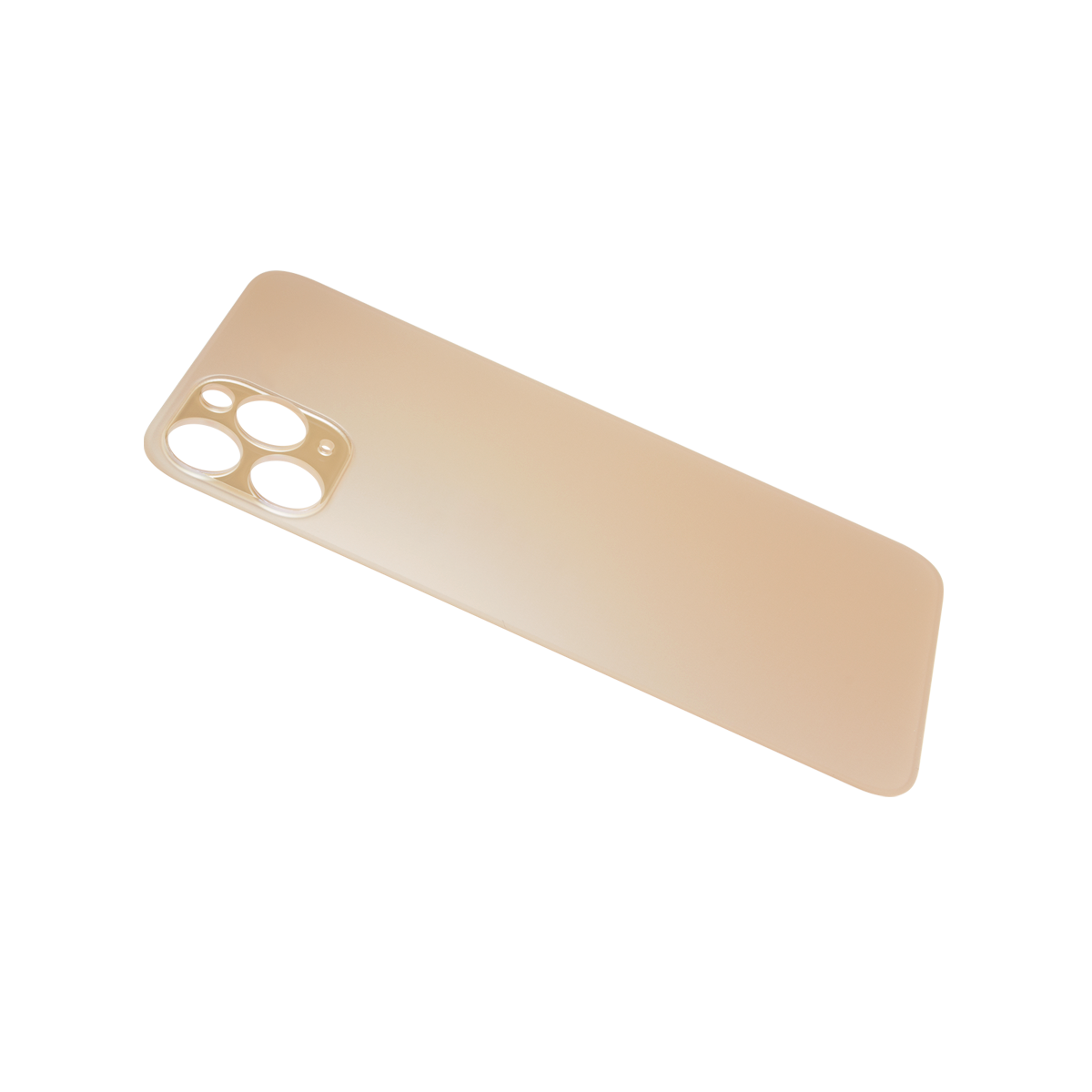 Glass Back For iPhone 11 Pro Plain in Gold Glass Back FoneFunShop   