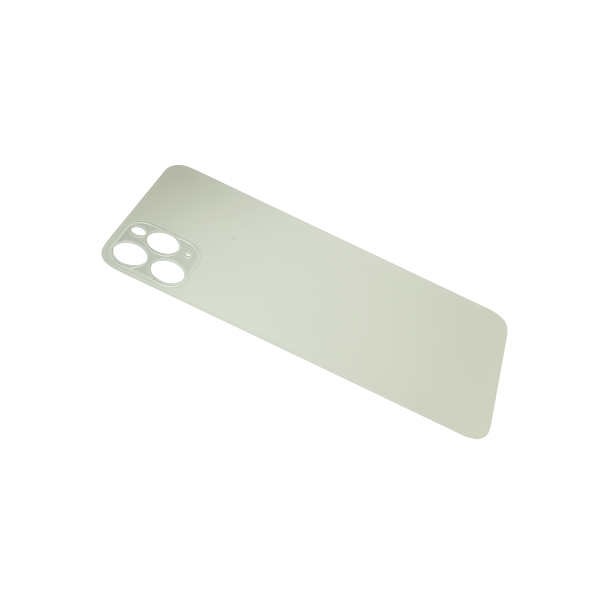 Glass Back For iPhone 11 Pro Max Plain in White Glass Back FoneFunShop   