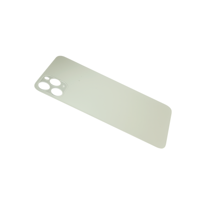 Glass Back For iPhone 11 Pro Max Plain in White Glass Back FoneFunShop   