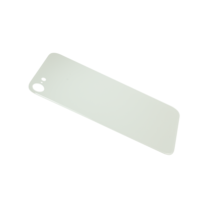 Glass Back For iPhone 8 Plain in White Glass Back FoneFunShop   