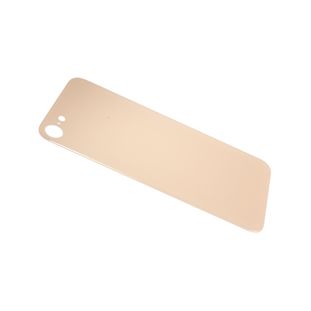 Glass Back For iPhone 8 Plain in Rose Gold Glass Back FoneFunShop   