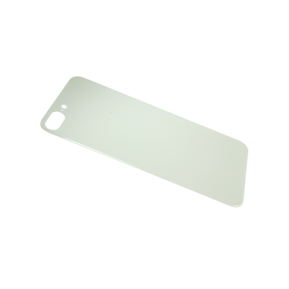 Glass Back For iPhone 8 Plus Plain in White Glass Back FoneFunShop   