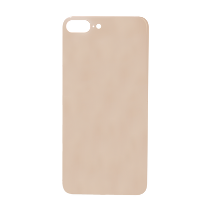 Glass Back For iPhone 8 Plus Plain in Rose Gold Glass Back FoneFunShop   