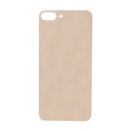 Glass Back For iPhone 8 Plus Plain in Rose Gold Glass Back FoneFunShop   