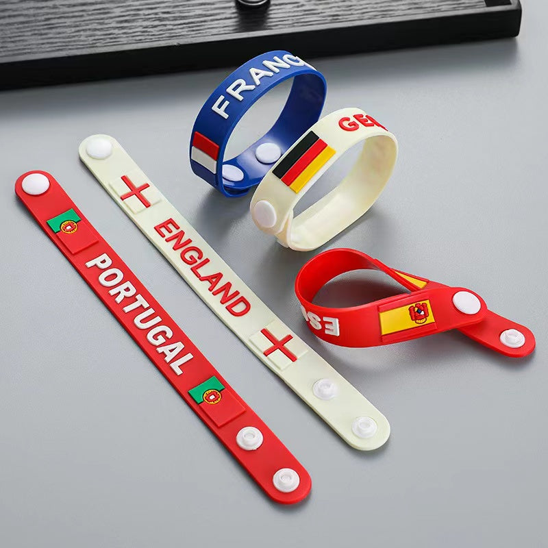 England TPU Silicone Wristband Wrist Band FoneFunShop   