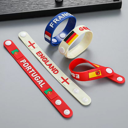 England TPU Silicone Wristband Wrist Band FoneFunShop   