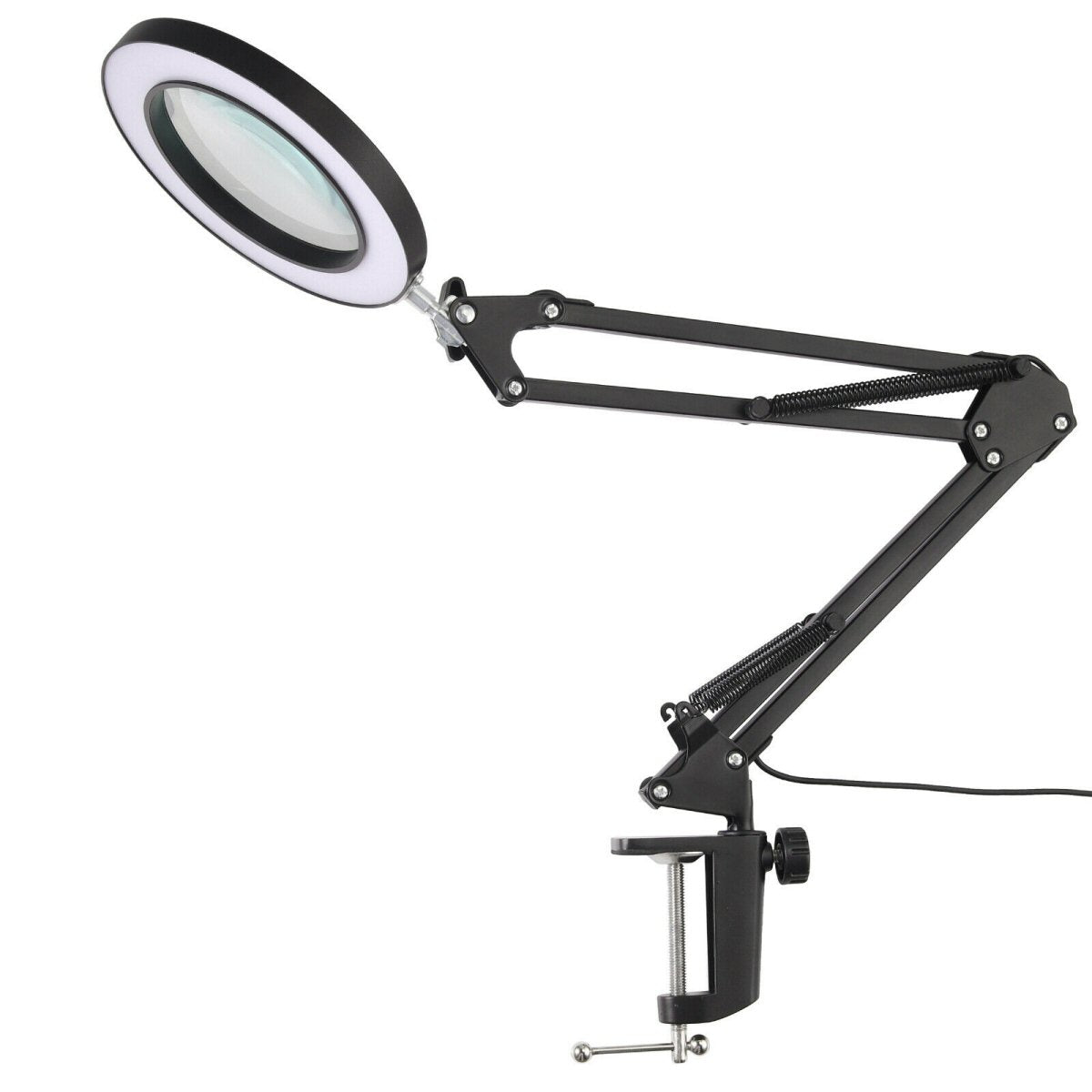 Magnifying Lamp 8X Magnifier Glass Flexible Light Desk Clamp For Phone Repair Flex FoneFunShop   