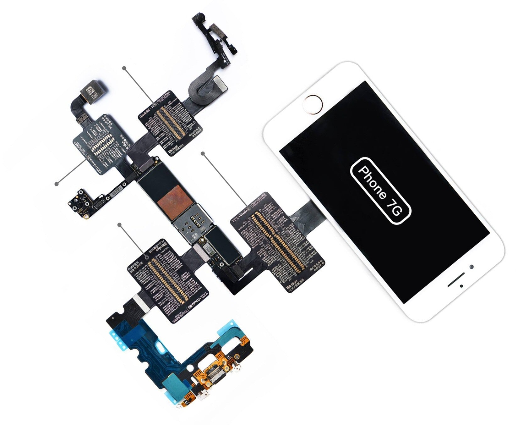 Logic Board Diagnostics Tool For iPhone 7 QianLi ToolPlus iBridge Tool FoneFunShop   