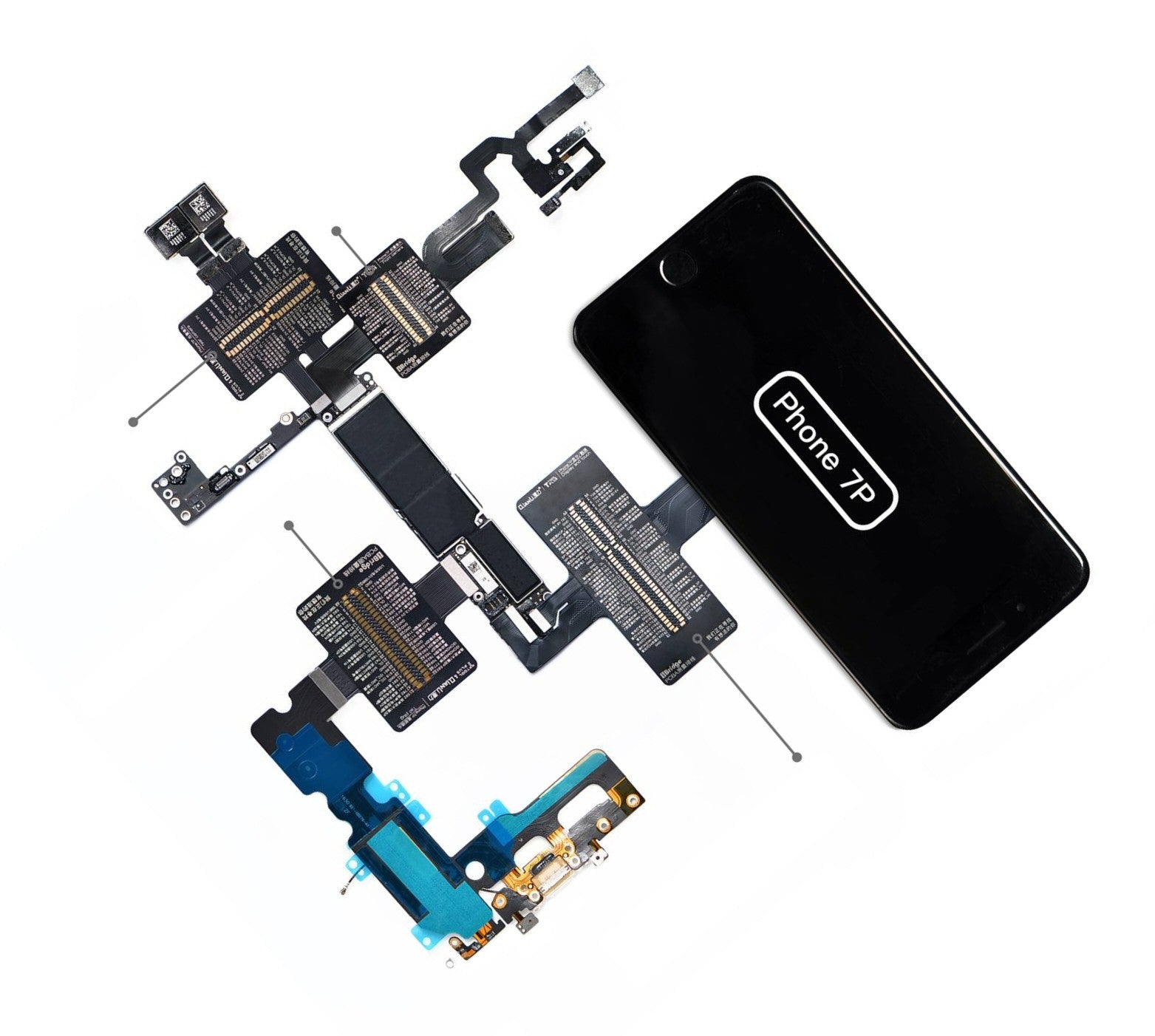 Logic Board Diagnostics Tool For iPhone 7 Plus QianLi ToolPlus iBridge Tool FoneFunShop   