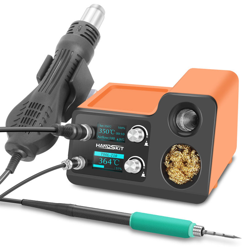 Rework Soldering Iron Station HandsKit ST12A 2 in 1 Digital Hot Air Solder FoneFunShop   