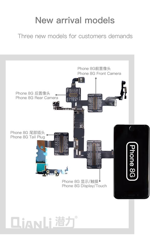 Logic Board Diagnostics Tool For iPhone 8 QianLi ToolPlus iBridge Tool FoneFunShop   