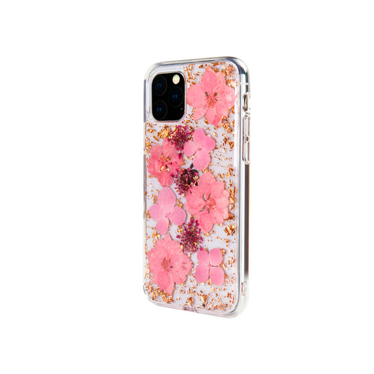 Case For iPhone 11 Pro KDOO Flowers Pink Case Cover FoneFunShop   