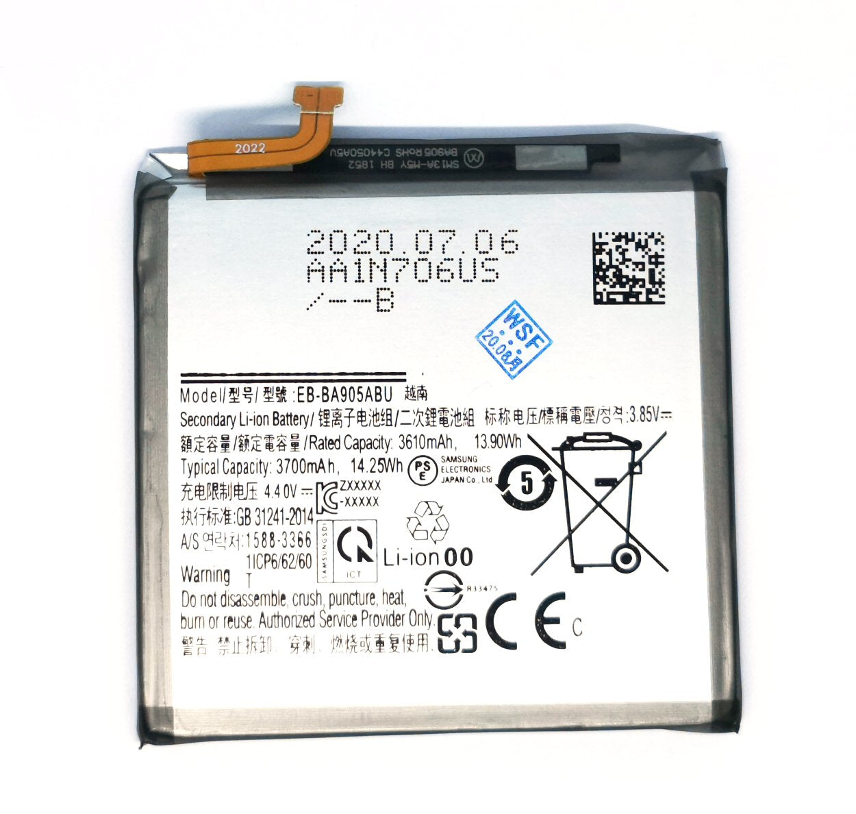 Battery For Samsung A90 A908B Battery FoneFunShop   