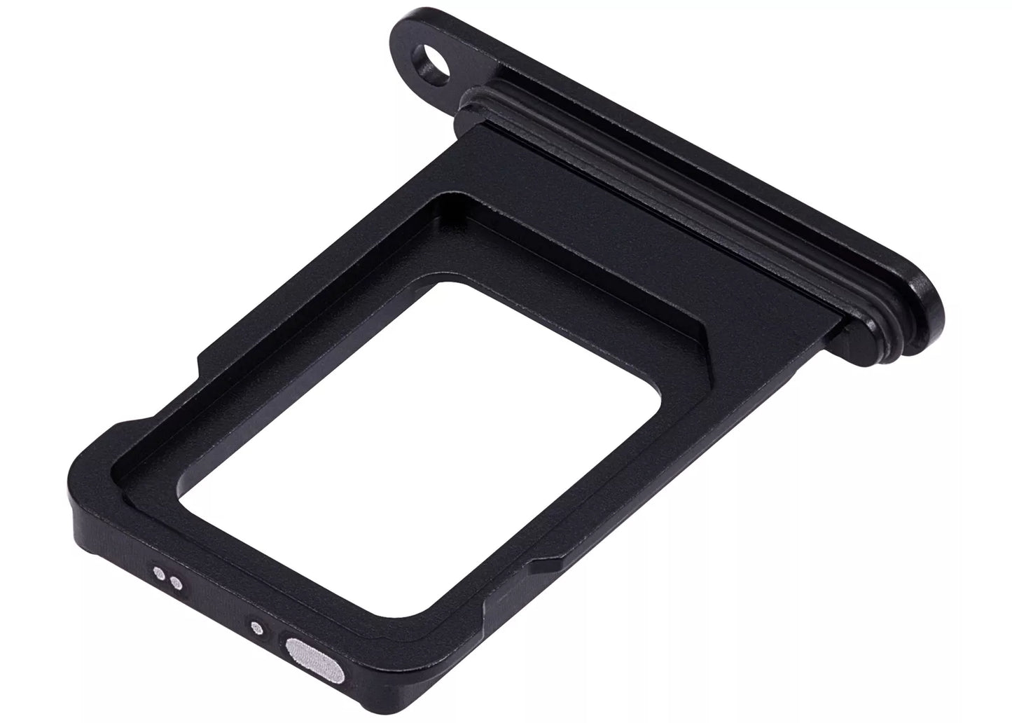 Sim Tray For iPhone 15 Pro In Black Titanium Sim Tray FoneFunShop   