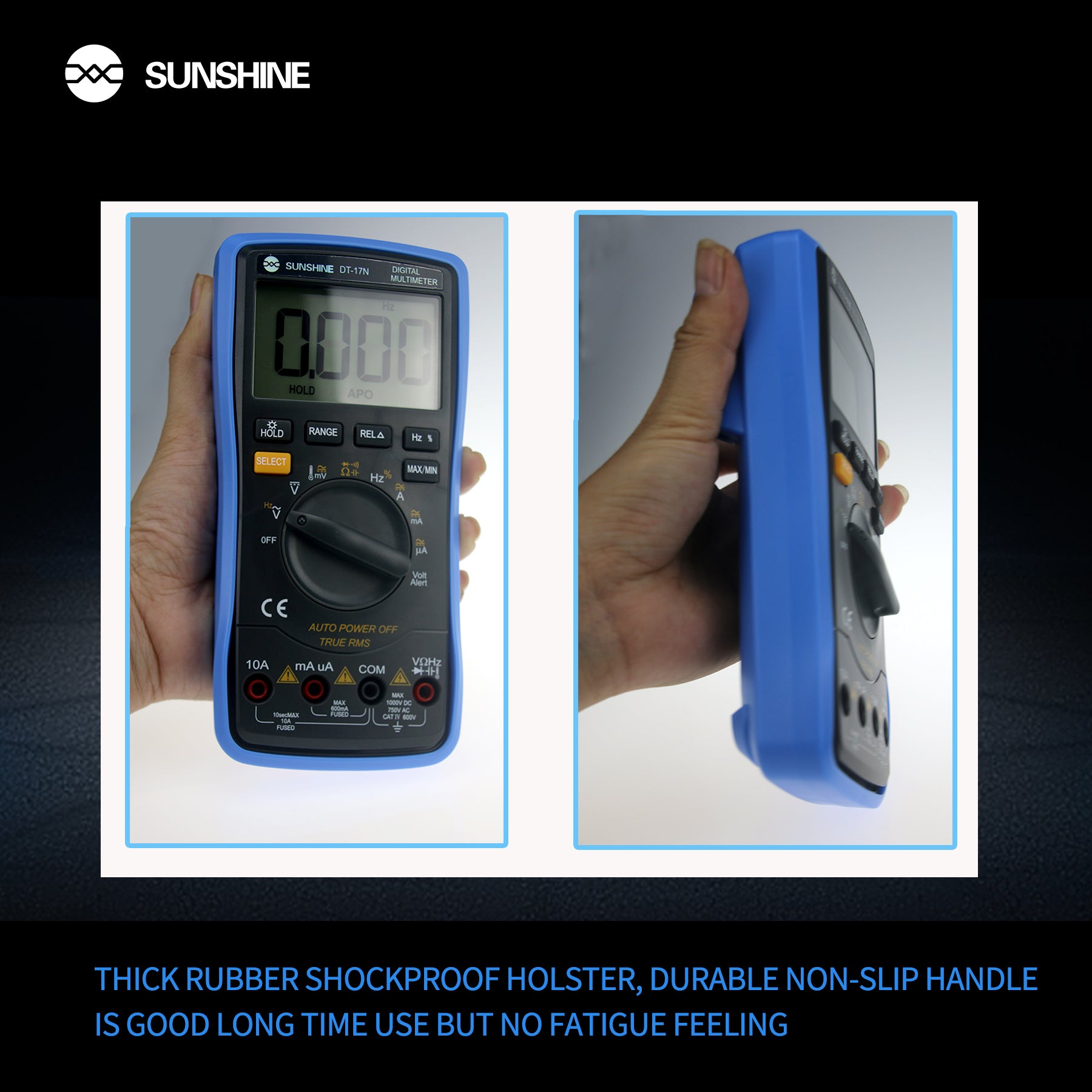 Sunshine DT17N Digital Multimeter For Phone Repair Digitizer FoneFunShop   