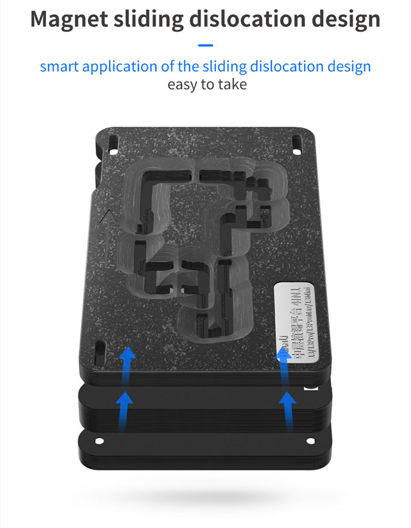 Reballing Platform For iPhone 13 series Qianli 4in1 Double Side For Middle Frame Qianli FoneFunShop   