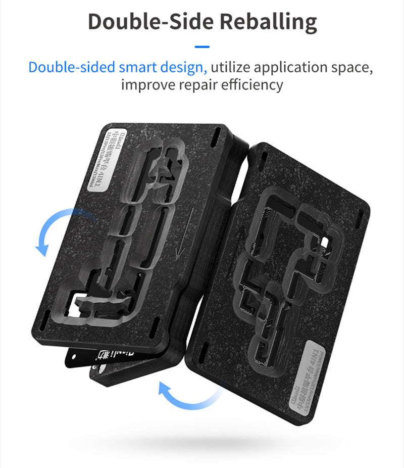 Reballing Platform For iPhone 13 series Qianli 4in1 Double Side For Middle Frame Qianli FoneFunShop   