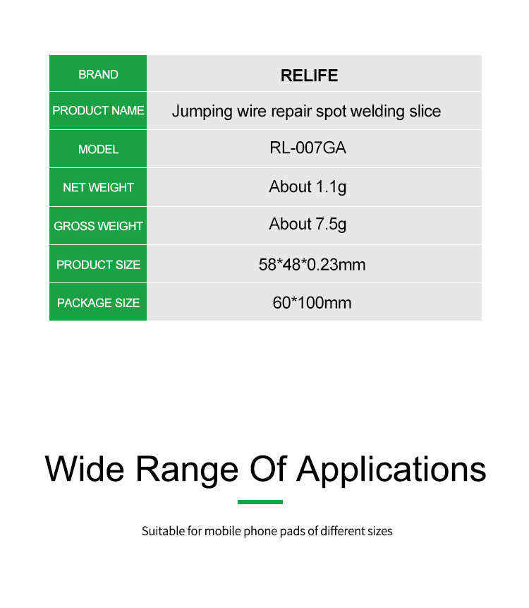 Relife 1440 Dot Repair IC Chip Solder Pads For Microsoldering Solder FoneFunShop   