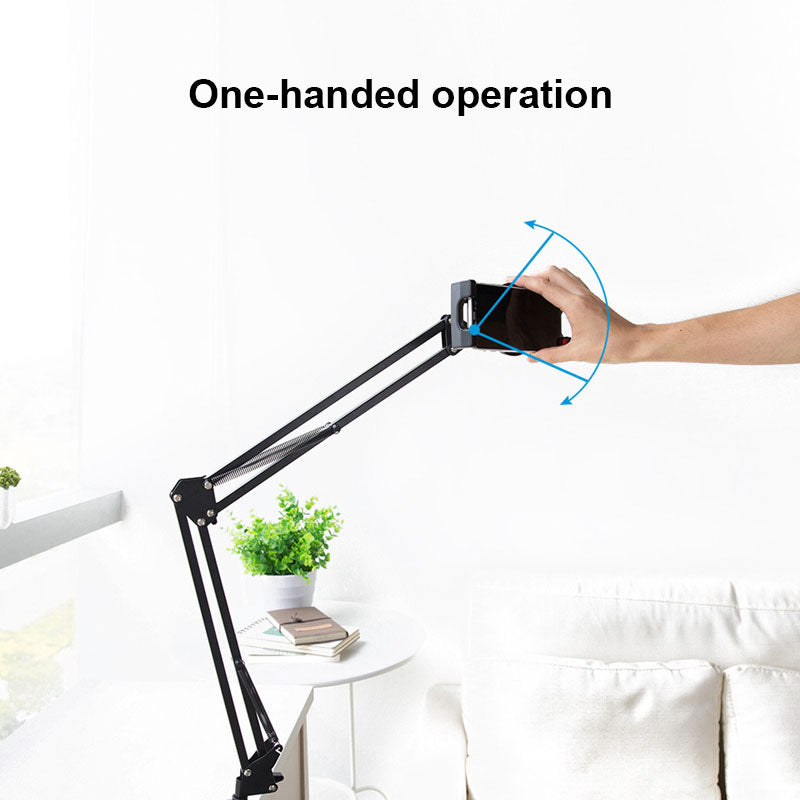 Stand Mount For Phone Tablet 360 Adjustable Long Arm Holder Bracket  FoneFunShop   