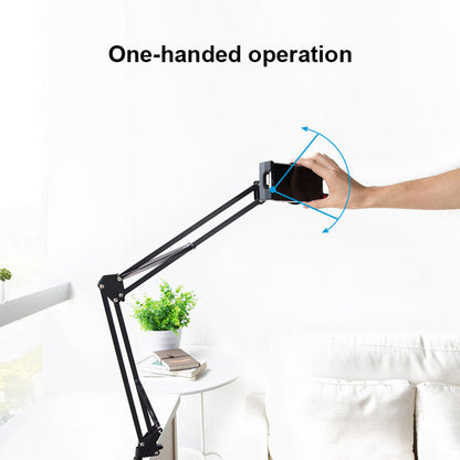 Stand Mount For Phone Tablet 360 Adjustable Long Arm Holder Bracket  FoneFunShop   