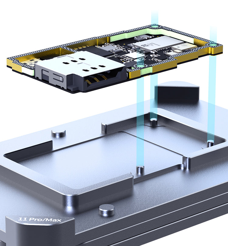 Reballing Station For iPhone 11 11 Pro 11 Pro Max Qianli iP 02 Middle Frame Qianli FoneFunShop   