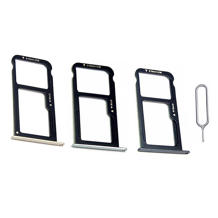 Sim Tray For Huawei P9 lite in Black Sim Tray FoneFunShop   