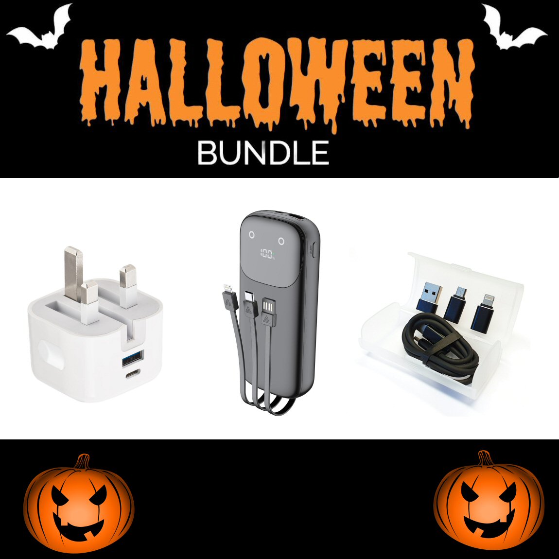 Halloween Spooky Fever - Never Fear My Charging Bundle is Here! Charger FoneFunShop   