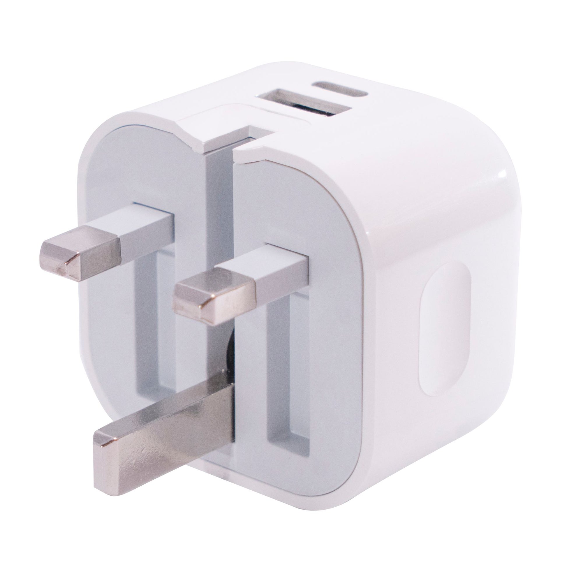 20W Fast Charge Plug Dual USB Port USB-C & USB-A QC3.0 PD20 Budi Power Adapter Budi FoneFunShop   