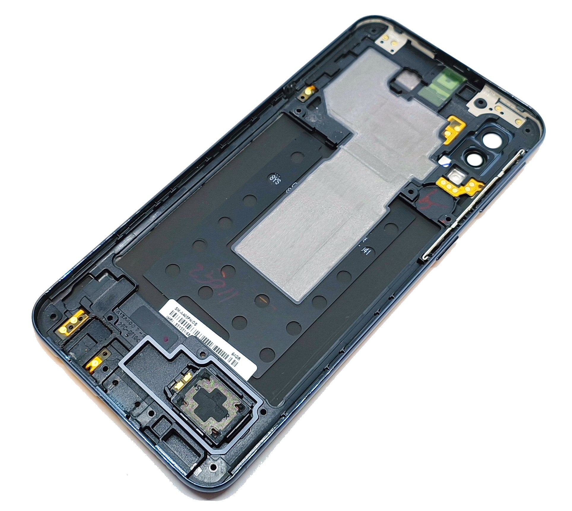 Back Cover For Samsung A40 A405F With Middle Frame  FoneFunShop   