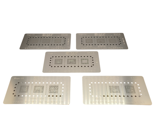 Stencil Set For Qualcomm CPU MBGA 9 In 1 Stencil FoneFunShop   