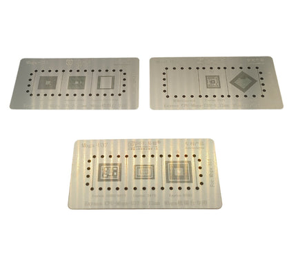 Stencil Set For Samsung CPU MBGA 6 In 1 Mbga u33 To Mbga U38 Stencil FoneFunShop   