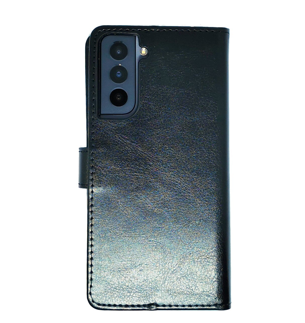 Case For Samsung S21 Plus S30 Plus PU Leather Flip Wallet Black Case Cover FoneFunShop   