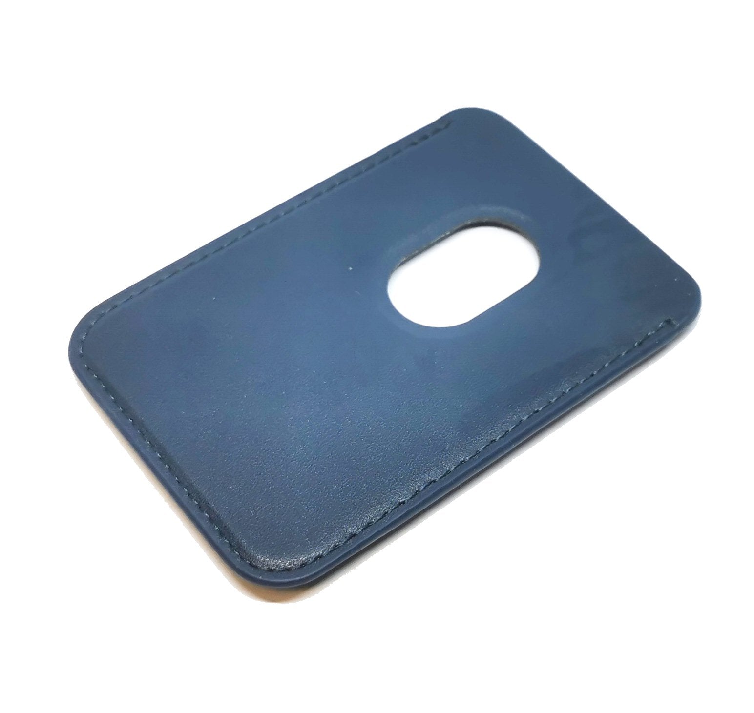 Card Holder For iPhone 12 Pro Max PU Leather Magnetic Wallet Blue Wallet FoneFunShop   