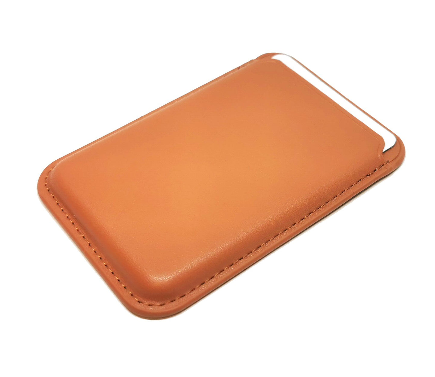 Card Holder For iPhone 12 Pro Max PU Leather Magnetic Wallet Brown Wallet FoneFunShop   