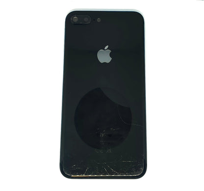 Housing For iPhone 8 Preowned Genuine Apple in Black Housing FoneFunShop   