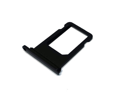 Sim Tray For iPhone 8 8 Plus in Black With Outer Buttons Sim Tray FoneFunShop   