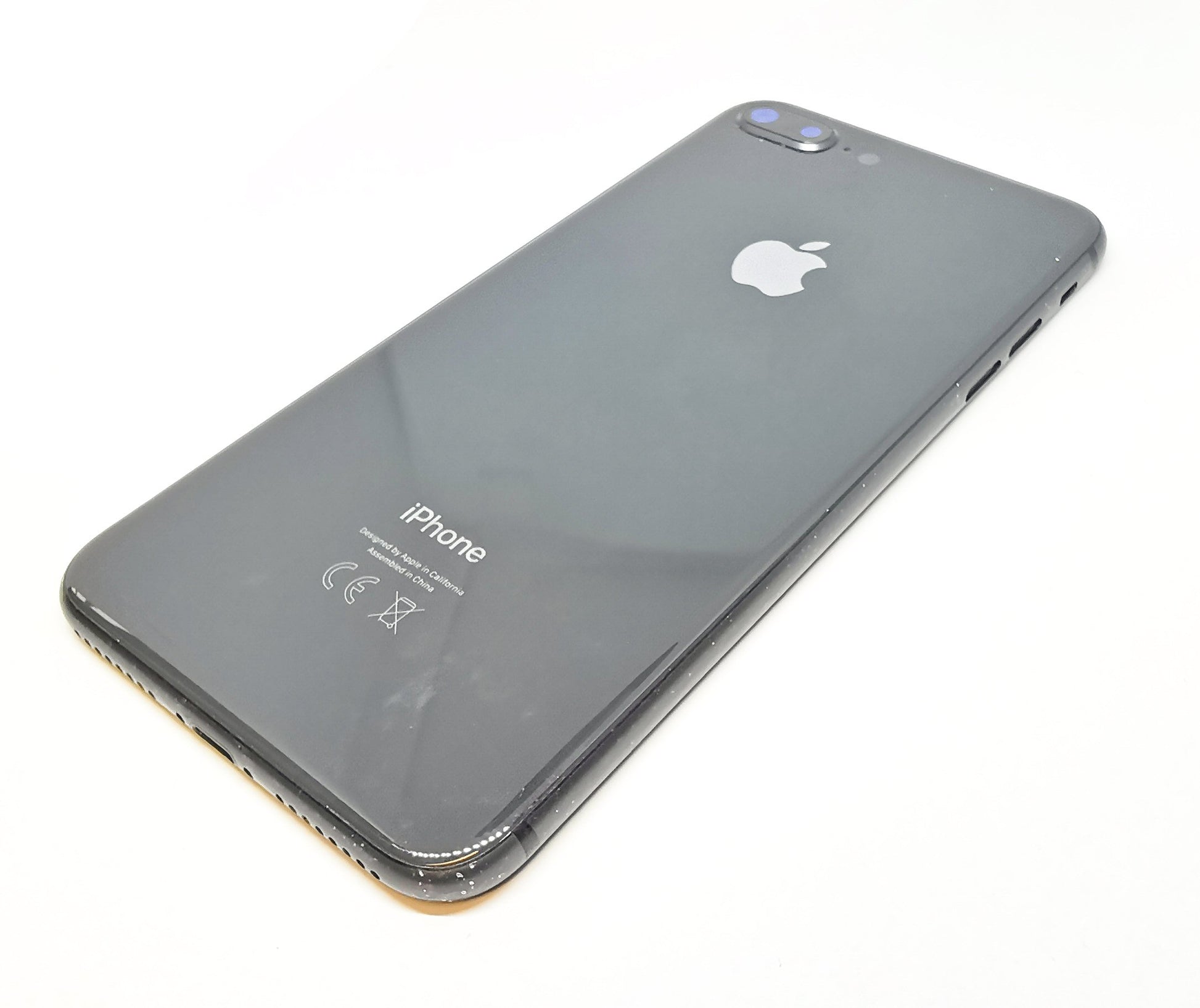 Housing For iPhone 8 Plus Reclaimed Used Genuine Back Without Parts Space Grey Housing FoneFunShop   