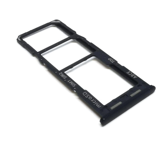 Sim Tray For Samsung A23 A235F in black Sim Tray FoneFunShop   